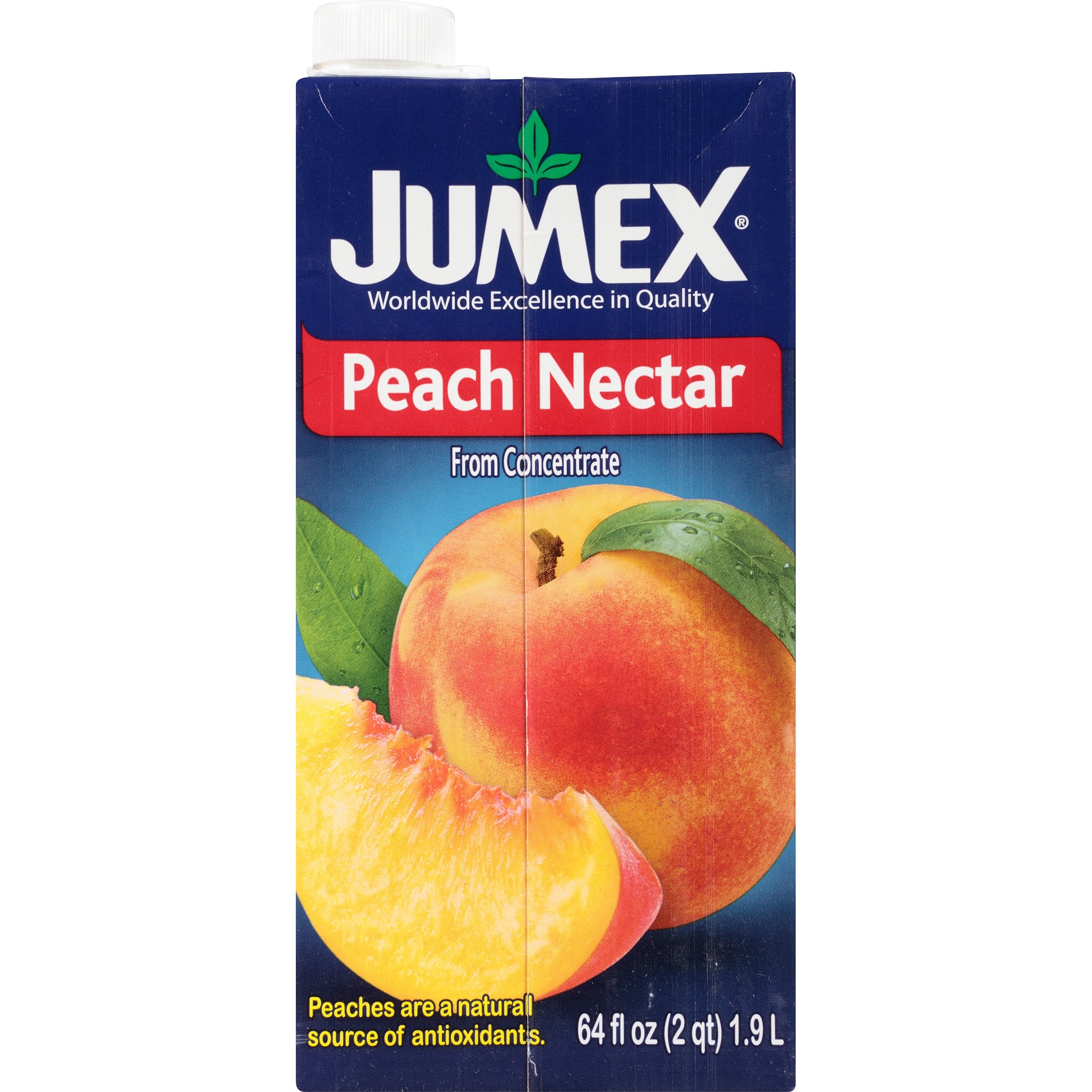 JUMEX PEACH NECTAR 8/64oz Global Grocery Distributors, LLC